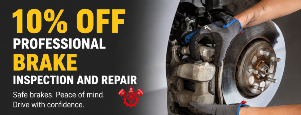ashland va brake repair special at Expert Auto